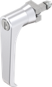 L-handle keyed different, Zinc die chrome-plated