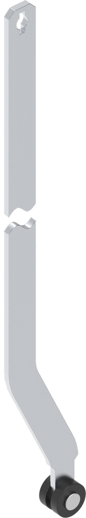 tringle plate L = 601 - 700 mm, acier zingué