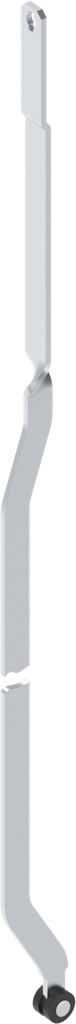 Flachstange L = 501 - 600 mm, Stahl verzinkt