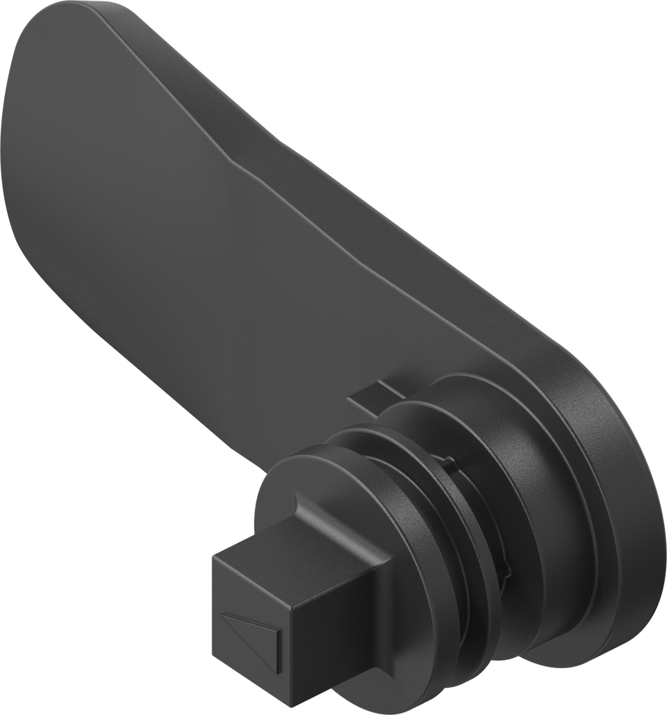 Insert cam square 7, Polyamide GF black