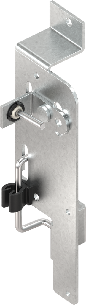 Lock shackle, Steel zinc-plated