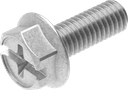 Borgmoer M6 x 16, Staal verzinkt