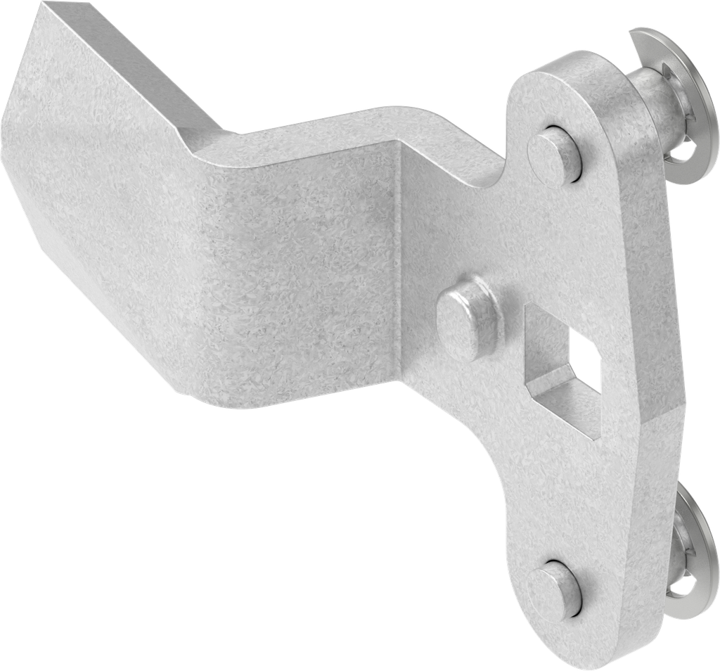 3-Point cam, Steel zinc-plated