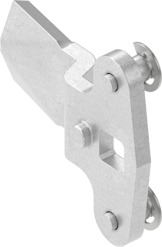 3-Point cam, Steel zinc-plated