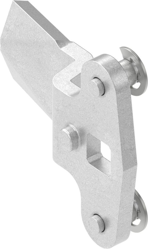 3-Point cam, Steel zinc-plated