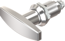 T-handle quarter turn, non-keyed, Zinc die chrome-plated