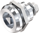 Sicherheits-Vorreiber Dreikant 7, Messing und GD Zn verchromt