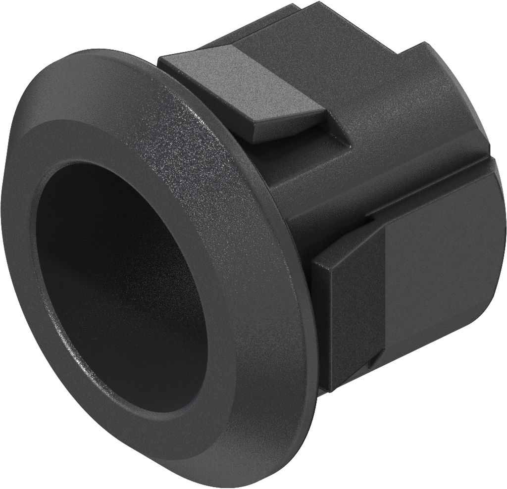 Housing clip-in, Polyamide black