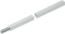 Square rod L = 1000 mm, Steel zinc-plated