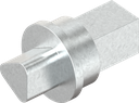 Insert triangular 8, Zinc die zinc-plated