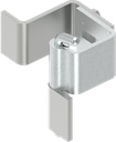 90° Concealed hinge, Steel zinc-plated and raw