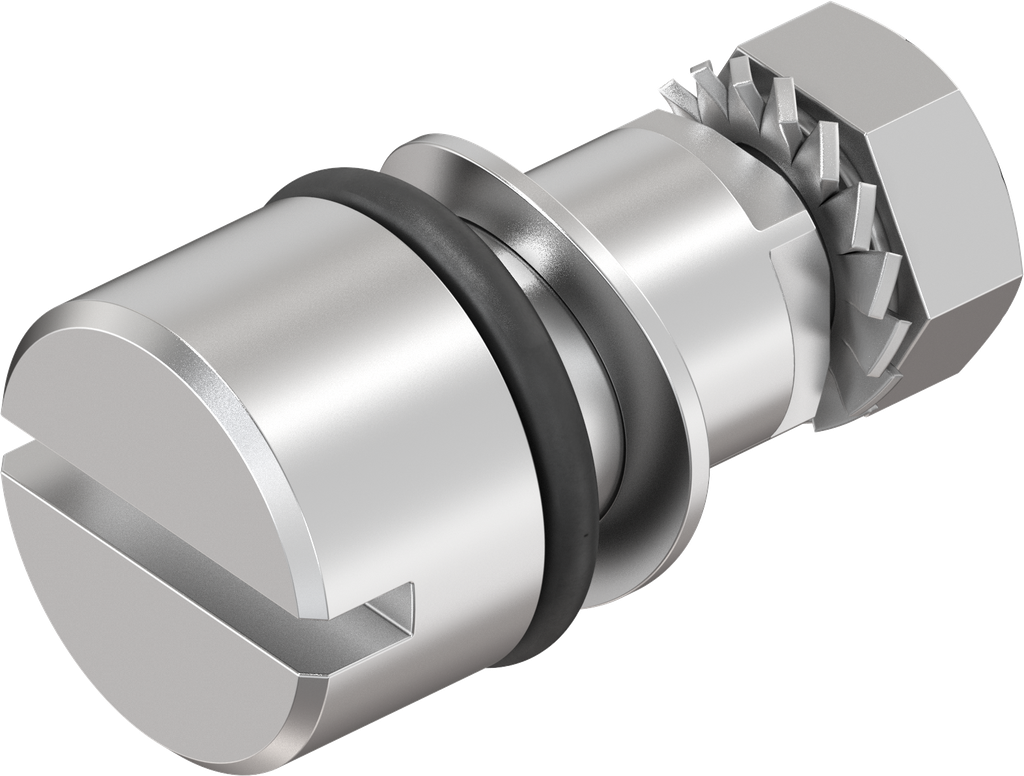 Inserto ranura 1,5 x 3, acero inoxidable AISI 303