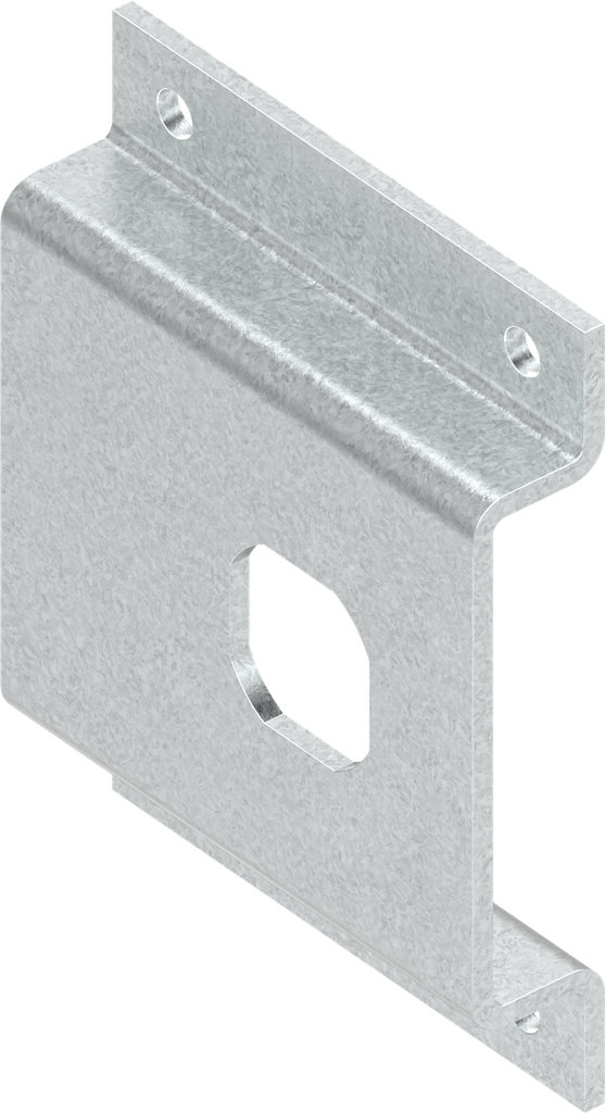 Support for slam-lock, Steel zinc-plated