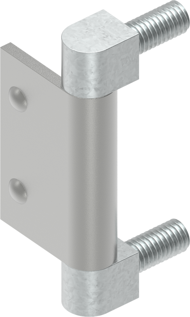 180° Hinge, Steel zinc-plated and raw