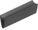 Sealing profile, EPDM 55 Shore A black