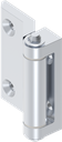 180° Hinge, Zinc die chrome-plated