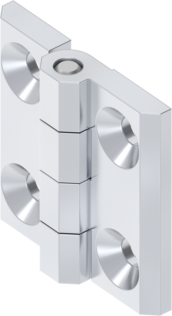 180° Hinge, Zinc die chrome-plated