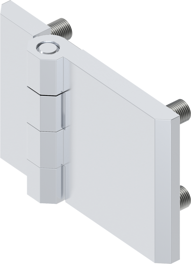 180° Hinge, Zinc die chrome-plated