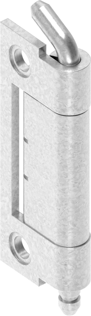 Cerniera 120°, acciaio zincato