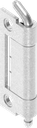 charnière 120°, acier zingué