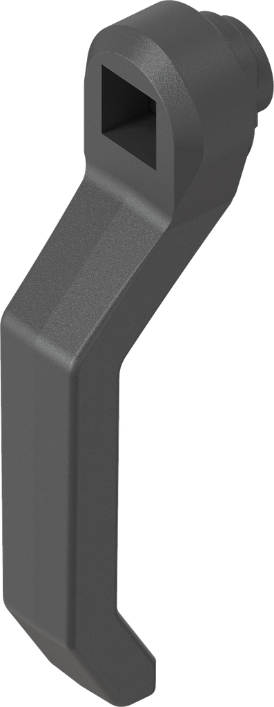 Outside handle and inside handle for zinc die shaft, Polyamide GF black