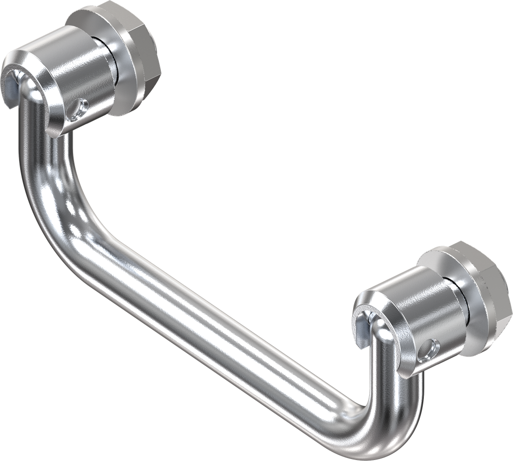 Chest handle, Steel chrome-plated