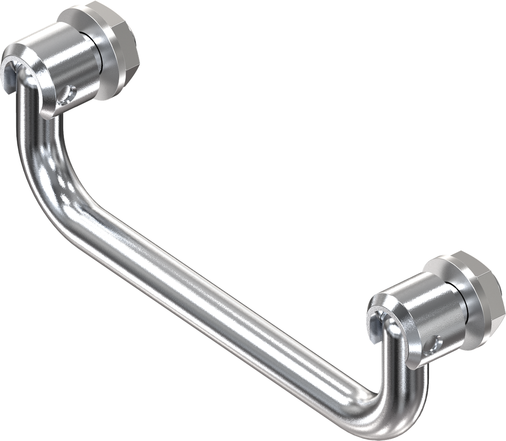 Chest handle, Steel chrome-plated