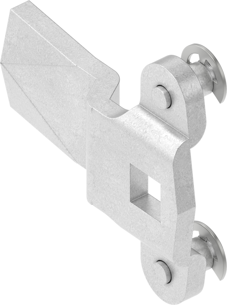 3-point cam, Steel zinc-plated