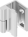 charnière 180°, inox AISI 316