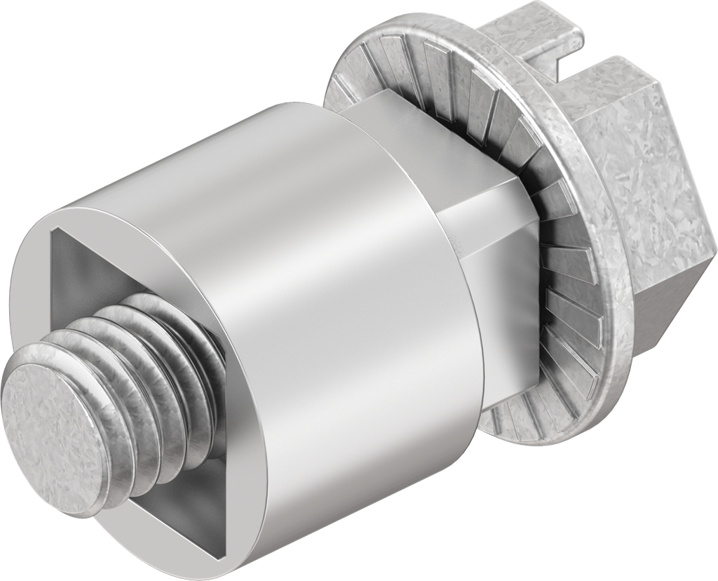 Adapter for cams, Stainless steel AISI 316L