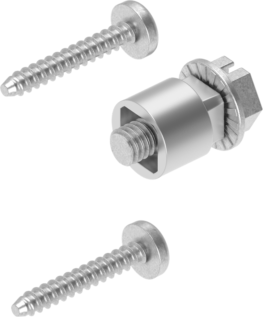 Adapter met toebehoren voor sluitlipadapter; 