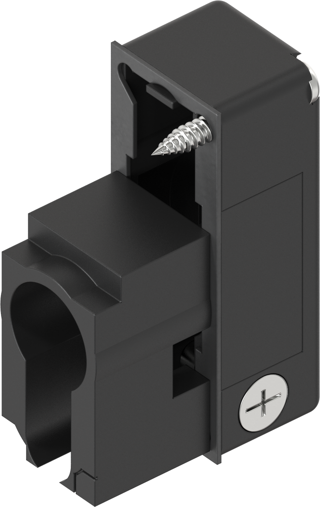 Module voor profiel-halfcilinder (A = 30 mm), polyamide GF zwart