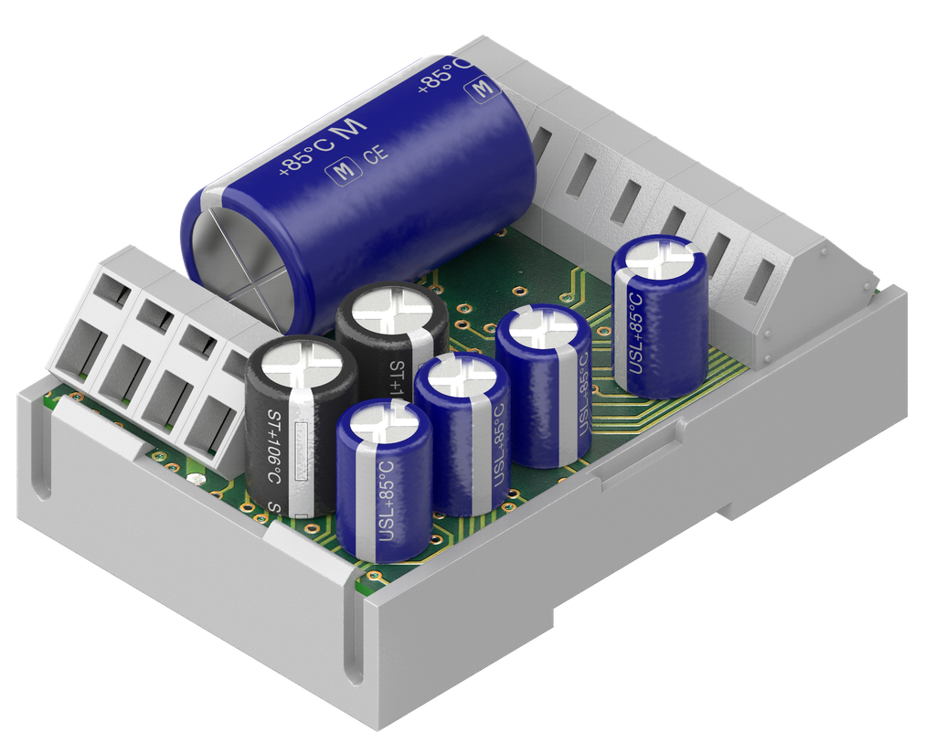 Stuurmodule voor grepen met slot-systeemmodule; 