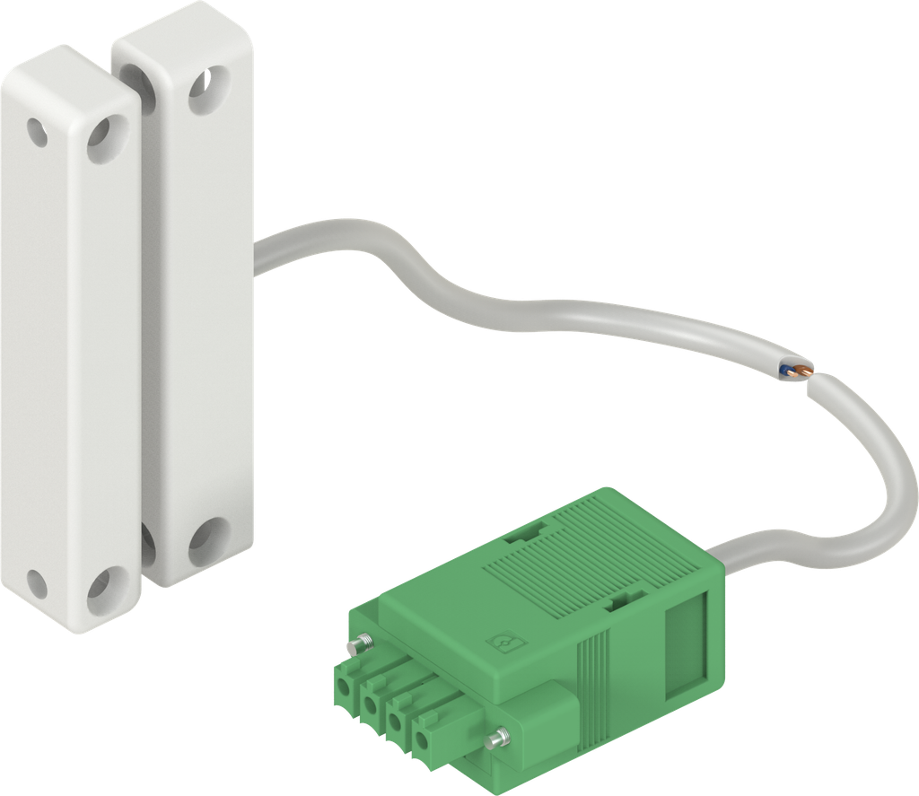 Contacto de puerta con conector para Unidad de Sensor; 