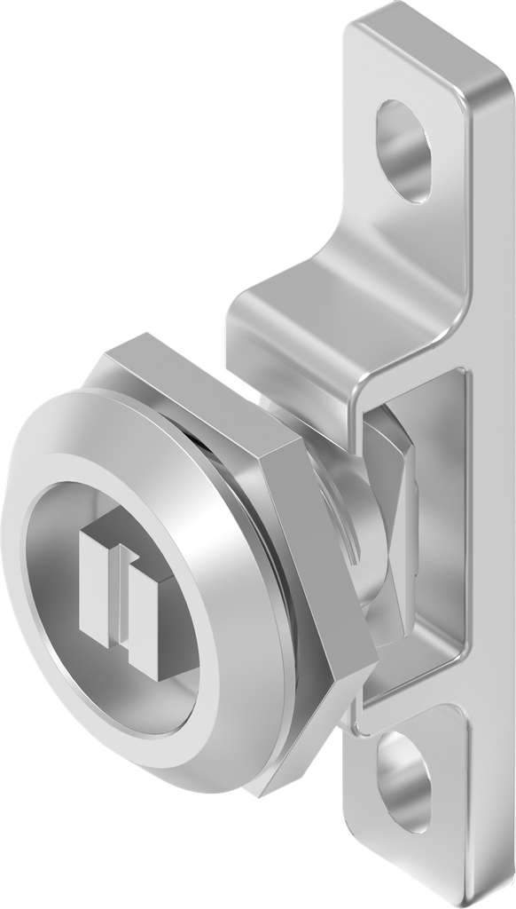 Quarter turn version railway with marking for outside the seal, Stainless steel AISI 303