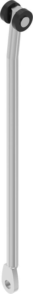 Ronde stang L = tot 400 mm, RVS 304