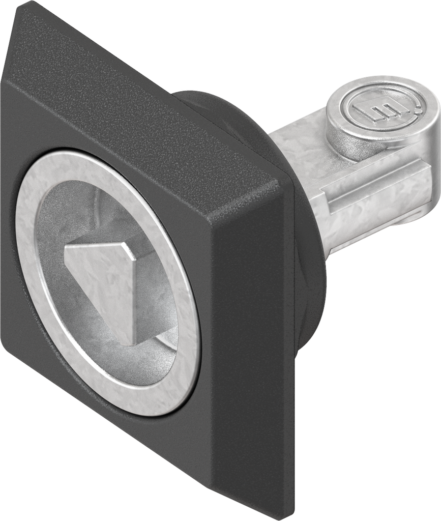 Insert part triangular 8, Zinc die zinc-plated