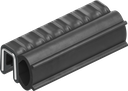 Sealing profile, self-clamping, Foam rubber EPDM; clamping profile EPDM 65 ± 5 Shore A black