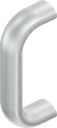 Bow-type handle, Aluminium blank