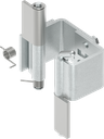 180° Concealed hinge, Steel zinc-plated and raw