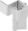 90° Concealed hinge, Stainless steel AISI 304